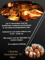 Cafe Partycentrum T Boerke Rijen food