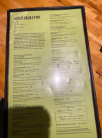Manaow menu