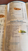 Aegean Pizza And Seafood menu