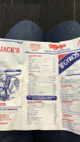 Kojack's Gyros menu