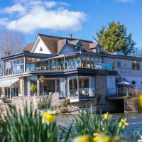 The Boathouse At Boulters Lock outside