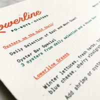 Lowerline menu