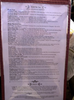 Lovejoy's Tea Room menu