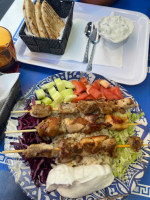 Tyche Greek Pita Gyros food