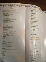 Bengal Tiger Indian Food menu