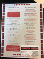 Premo Pizza menu