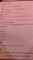 Pollo D'Oro menu