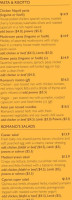 Romano's Coffee Knox City menu