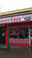 Crusty Crab Fish & Chips Cafe outside