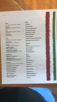 Rocca Trattoria Italian menu