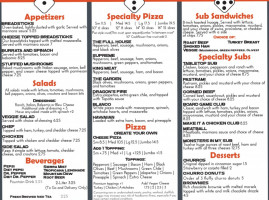 Slice And Dice Pizzeria menu