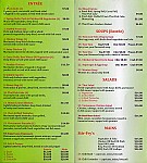 Lemongrass Vietnamese & Thai Restaurant menu