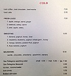 Lane Cafe menu