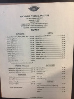 Rochdale Chicken And Fish menu