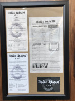 Tonbo Ramen menu