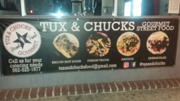 Tux Chucks Street Food menu