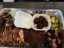 Central City Bbq food
