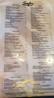 Serafina- Ludlow menu