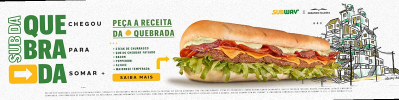 Subway Corumba food