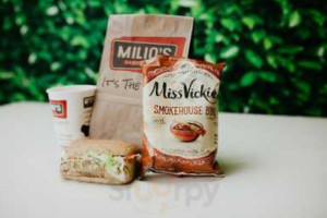 Milio's Sandwiches food