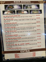 Viet Kitchen menu