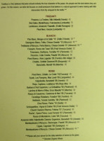Tarallucci e Vino East Village menu