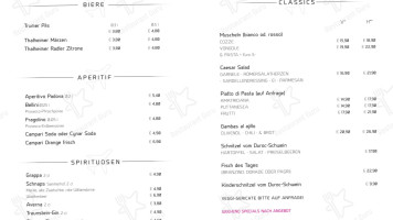 Lounge Café Landeplatz menu