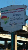 Aster's Ethiopian outside