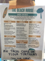 Two Hippies Beach House menu