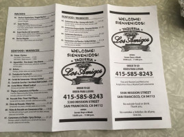 Taqueria Mi Sazon menu