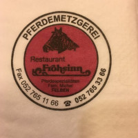 Restaurant Frohsinn food
