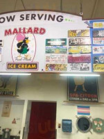 Mallard Ice Cream inside