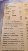 IL Pastaio menu