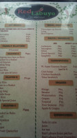 Red Labuyo menu