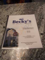 Becky's Diner inside