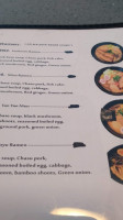 Fin’s House Sushi Ramen menu
