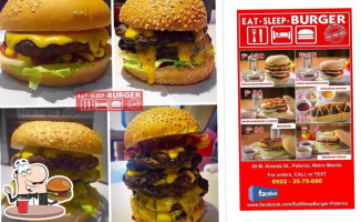 Eat Sleep Burger food