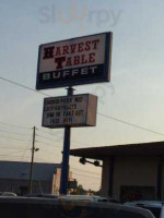 The Harvest Table Buffet outside