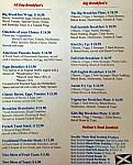 Grand Boulevard Cafe menu