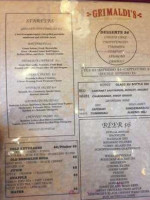 Grimaldi's Coney Island menu