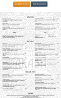 Akash Miami Beach menu