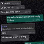 Anwar And Family Kitchen menu