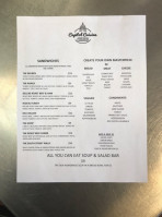 Capitol Quisine menu