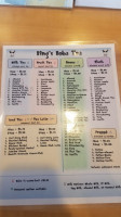 Bing's Boba Tea, LLC menu