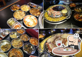 Unlimited Samgyupsaab Korean Bbq food