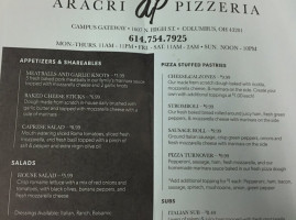 Aracri Pizzeria food