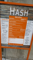Hash menu