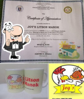 Joy's Litson Manok food
