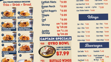 Captain Hook Fish Chicken food