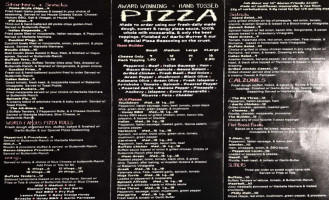 Center Court Pizza Brew menu